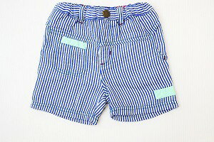 （サマーセール定価2900円+税をSALE）mothergoose（おススメ）マザーグースストライブ♪ハーフパンツ（80cm、90cm、100cm）