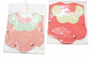SLAPSLIP(べべ)スラップスリップいちご柄♪スタイ(よだれかけ)エプロン SLAPSLIP(べべ)スラップスリップいちご柄♪スタイ(よだれかけ)エプロン