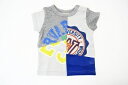 サマーセール(定価2300円+税をSALE) DILASH(ディラッシュ)切替プリント♪半袖Tシャツ(80cm、90cm、100cm、110cm、120cm、1...