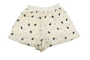 la poche biscuit(ラ・ポシェ・ビスキュイ）リボン♪ふりふりキュロットパンツ（80cm、90cm、110cm、120..