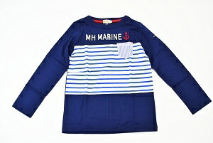 限定セール定価7800円+税をSALE)ミキハウス(mikihouse)ボーダー長袖Tシャツ(120cm) 限定セール定価7800円+税をSALE)ミキハウス(mikihouse)ボーダー長袖Tシャツ(120cm)