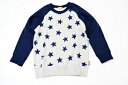 (OFF特別限定セール定価4500円+税をSALE)ミキハウス(mikihouse)星柄トレーナー(120cm)