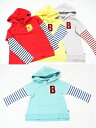 ※(OFF特別限定セール定価9500円+税をSALE)ダブルB(DOUBLE.B)mikihouseBワンポイント パーカートレーナー(90cm)