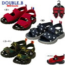 ※ダブルB（夏物）mikihouse DOUBLE.Bサンダルシューズ(14cm、15cm、16cm、17cm、18cm、19cm)（送料込）