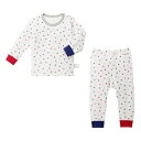(定価7000円+税をSALE)ミキハウス(mikihouse)mロゴ星柄♪ 肌着セット(90cm、100cm、110cm、120cm、130cm)