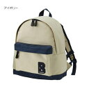 (定価7800円+税をSALE)ダブルB(DOUBLE.B)mikihouseキャンバス素材リュック(Mサイズ:容量8L)(送料込)