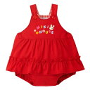 (定価18000円+税をSALE)ミキハウス(mikihouse)スカート付きロンパース日本製(M)