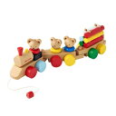 ミキハウス(ギフト)mikihouse(木のおもちゃ♪ )かわいらしい汽車プルトーイ【楽ギフ_包装】【楽ギフ_のし宛書】(送料込)
