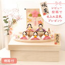 【早割!! 10%OFF★10/16 正午まで】【楽天1位】雛人形 コンパクト モダン おしゃれ かわいい お雛様 ミニ サイズ ひな人形 収納ケース おひなさ...