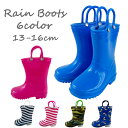 売り切りセール レインブーツ ハンドル付き レインシューズ 長靴 13cm 14cm 15cm 16cm ながぐつ 子供 雨 男の子 女の子 男児 女児 長靴 ...