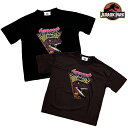 ジュラシックパーク 半袖Tシャツ 後身切り替え 半袖トップス 半袖 Tシャツ 子供服 キッズ ジュニア トドラー スクール 夏服 130cm 140cm 150cm 160cm JURASSIC PARK バンT ムービーT 映画Tシャツ