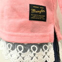 【ラングラー（Wrangler)キッズ】裾レース長袖Tシャツ（65104）/女の子/子供服/カウボーイ/カジュアル/ジーンズ/タキヒョー 3