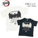 【鬼滅の刃 半袖Tシャツ】 柱プリントTシャツ シルエット 天竺 綿100％ 半袖トップス キッズ ベビー 子供服 男の子 女の子 130 140 150 160 夏物 春物 BANDAI バンダイ きめつのやいば