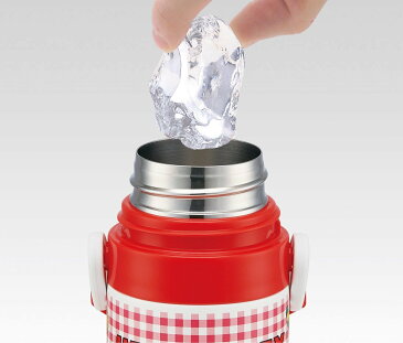 【スケーター】SDC4 超軽量ダイレクトボトル470ml ハローキティ ギンガムチェック/水筒/保冷ボトル/入園入学/遠足/レジャー