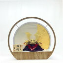 五月人形 8号兜 一徳作 丸台 丸型 たもナチュラル 白 間口49cm つや消し 白地/洋金桜花 平飾り コンパクト 円形飾台 円型 節句飾り 端午の節句 五月人形 こどもの日 おしゃれ モダン