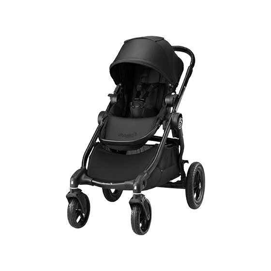 【baby jogger】ベビージョガー シティセレクト ブラック（BK） city select 2022278 5歳まで使える 二人乗りにカスタマイズ可能　ベビーカー バギー