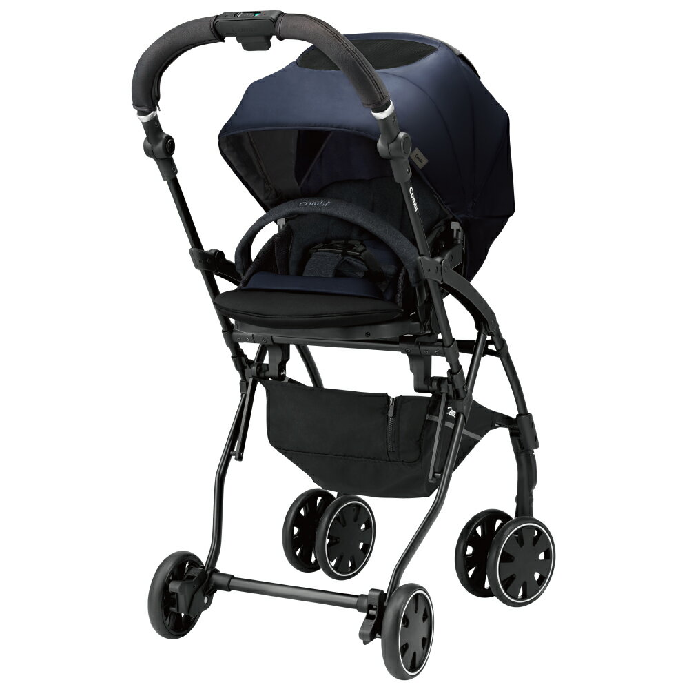 【コンビ(Combi)】ラベリタ Laverita エッグショック AL クラッシーネイビー(NB) A型ベビーカー バギー ハイシート メーカー保証付き ホワイトレーベル WHITE LABEL ラべリタ