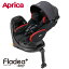 【Aprica】アップリカ チャイルドシート フラディア プラス レッドブラック RD ISOFIX 360° セーフティー Fladea Plus 新生児 赤ちゃん ベビー キッズ 回転式 新生児から4歳頃 1歳から シェード付き R129適合 送料無料 2023年　2187810