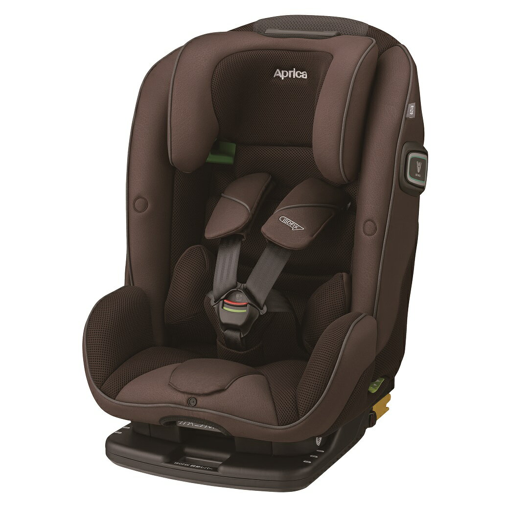 【アップリカ】フォームフィット ISOFIX セーフティープラス AB メテオブラウン BR form fit SAFETY /ISOFIX/2021年/ジュニアシート/1歳頃から11歳頃まで/メーカー保証付き/ブースターシート/チャイルドシート【Aprica】