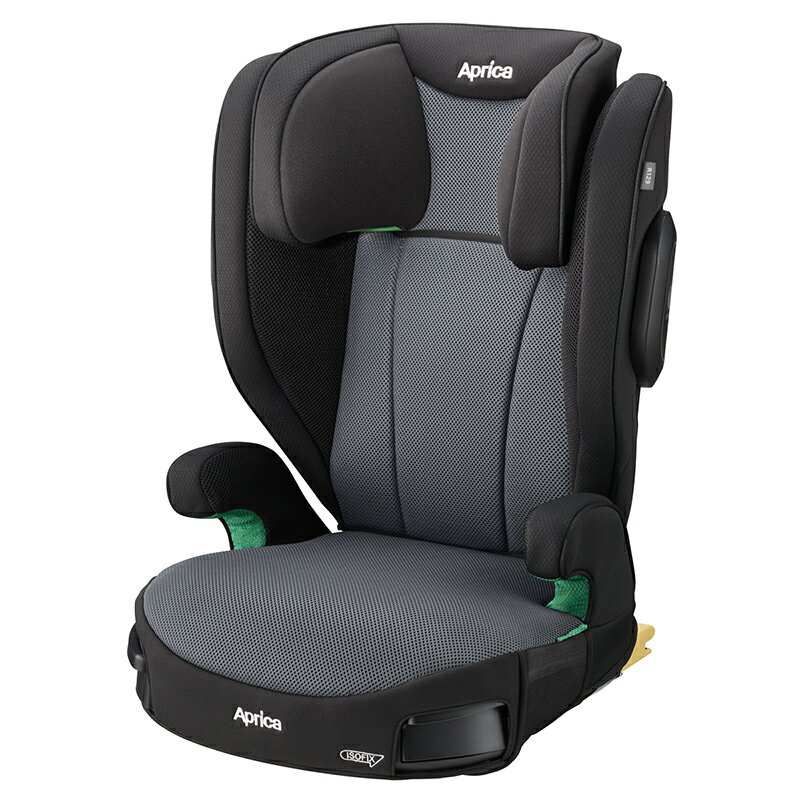 【アップリカ】ジュニアシート　ライドクルー ISOFIX ノヴァブラック BK 2187401 ISOFIX固定 3歳頃から ハイバック ブースター 2WAY Ri..