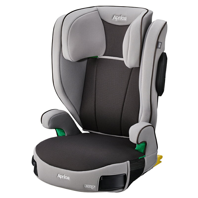 【アップリカ】ジュニアシート ライドクルー ISOFIX ノヴァブラウン BR 2195833 ISOFIX固定 3歳頃から ハイバック ブースター 2WAY RideCrew Aprica