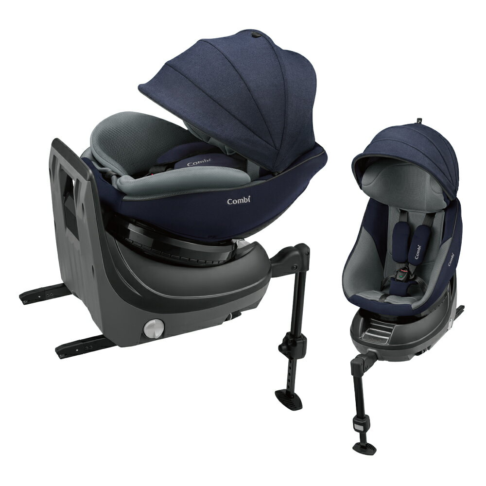 【コンビ】クルムーヴ アドバンス ISOFIX エッグショック JP-590 ネイビー（NB） ISOFIX固定タイプ 新生児から4才頃まで 2022 チャイルドシート 【combi】