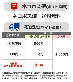 DM便可能・ネコポス可能