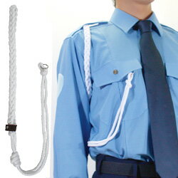 乐天商城 - 吊り紐 白 シングル【警察官/警備】