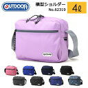 アウトドアプロダクツ ショルダーバッグ 横型ショルダー OUTDOOR 62319【キッズ/子供/レディース/メンズ/ミニショルダーバッグ/通園バッグ/普段使い...