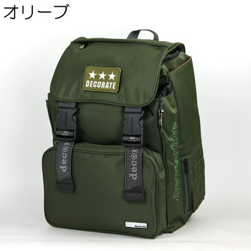 キッズ リュック スクールバッグ デコレート Lサイズ(25L) DMS-070 Pace ミリタリー MA-1調【decorate/男の子/女の子/キッズ/ジュニア/小学生/高学年/遠足/通学/林間学校/リュックサック/ランドセル】(送料無料/沖縄除く)