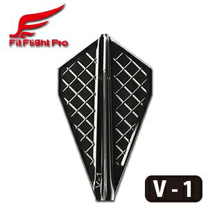 ダーツ フライト フィットフライト FitFlight Pro Vシリーズ Dブラック