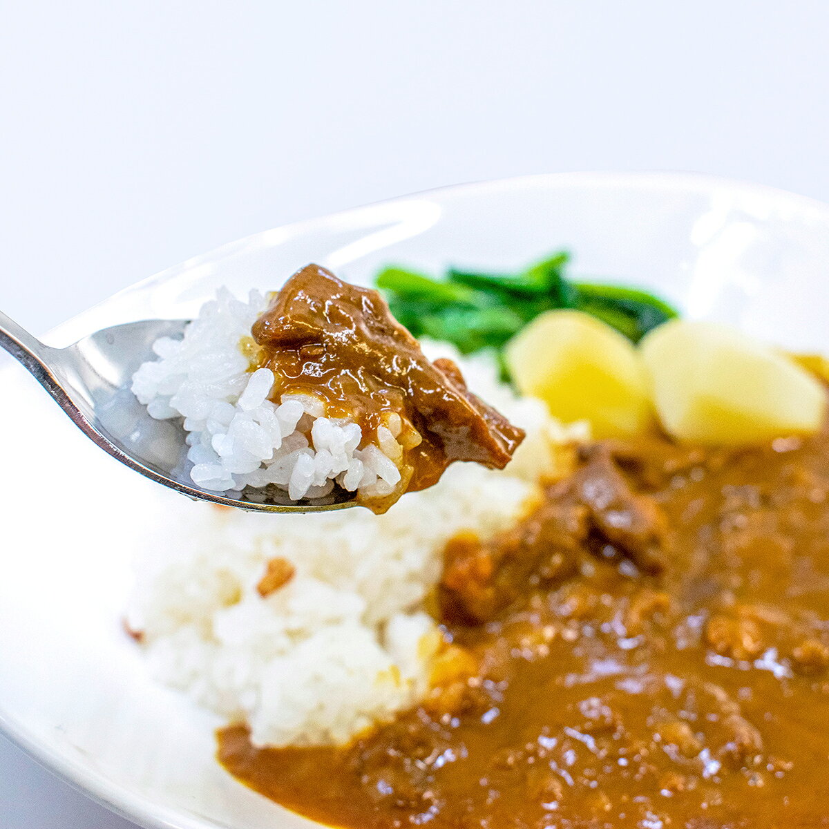 カレー 赤城牛 ビーフカレー ゴールドタイプ 中辛 200g 10個セット レトルト ビーフカレー お取り寄せ グルメ 国産牛 牛肉 贈答用 ギフト akagi-beef-10004658 赤城牛・赤城和牛ギフトのとりやま サンプル画像3