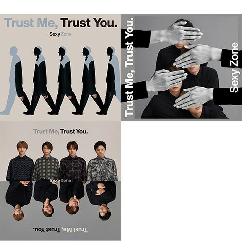 【特典付3形態セット/新品】 Trust Me, Trust You. (初回盤A+初回盤B+通常盤) CD+DVD 倉庫S