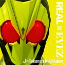 【新品】 仮面ライダーゼロワン テレビ主題歌「REAL × EYEZ」 初回生産限定盤 玩具付 CD J×Takanori Nishikawa 倉庫L