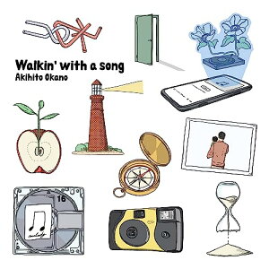 【新品】 Walkin' with a song 通常盤 CD 岡野昭仁 倉庫S