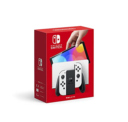 【新品】 Nintendo Switch（有機ELモデル） Joy-Con(L)/(R) ホワイト スイッチ本体 倉庫L