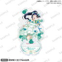 【新品】 ラブライブ!スクールアイドルフェスティバル きらりんアクリルスタンド Aqours ウェディングver. 松浦果南 佐賀(3)