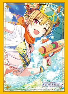 【新品】 ブシロードスリーブ Vol.4408 アイドルマスター シャイニーカラーズ 西城樹里 曲がり角のランウェイVer. 佐賀