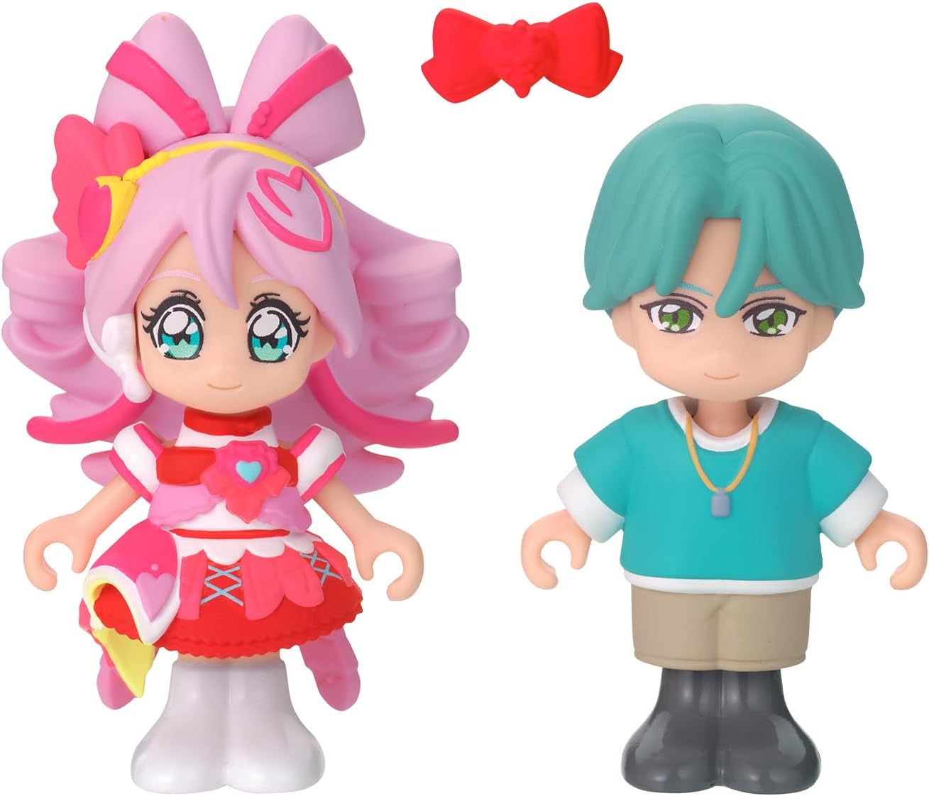 【新品】 キミとアイドルプリキュア♪ プリコーデドール キュアアイドル−アイドルハートリボンスタイル−＆響カイトセット 佐賀のサムネイル