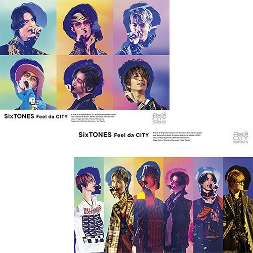 y2`DVDZbg/Viz Feel da CITY (+ʏ) DVD SixTONES RT[g Cu qL