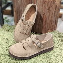 Organic handloom/SAUSALITO/ニュートープ/OH012491 カジュアルシューズ カジュアル フラット シンプル スウェード レザー 本革 ベルクロ 靴 レディース