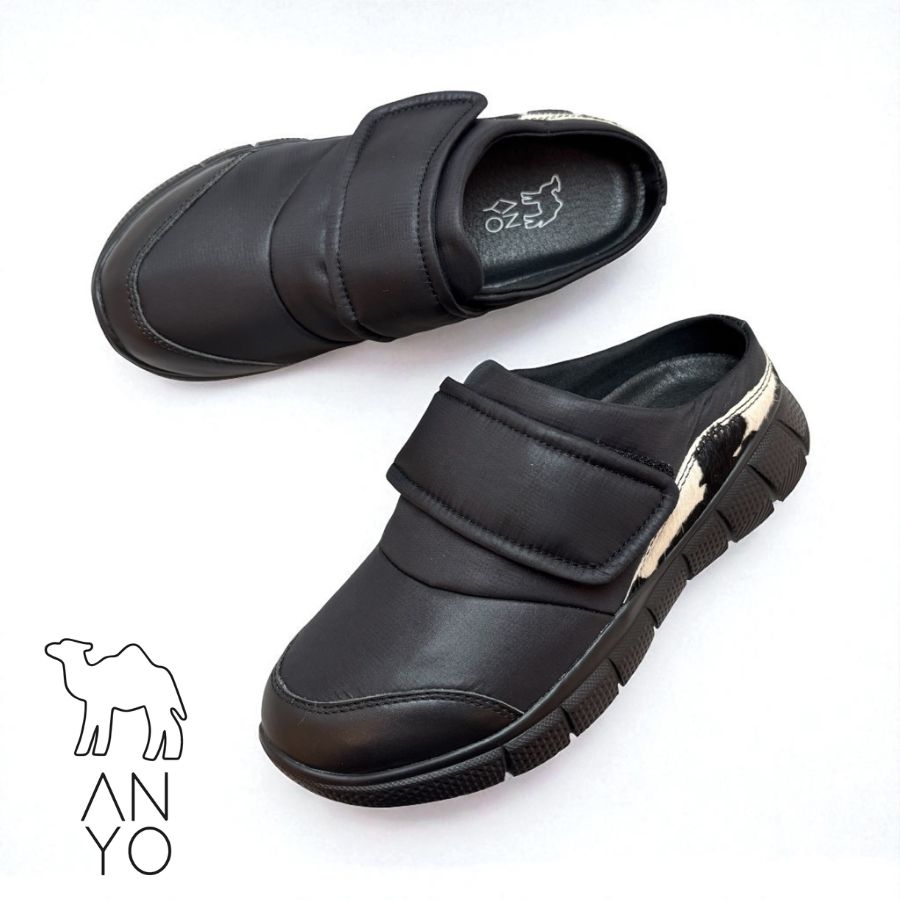 ANYO[エーエヌワイオー]/6440127 カジュアル シューズ バックレス スニーカー スリッパ ミュール レデ..