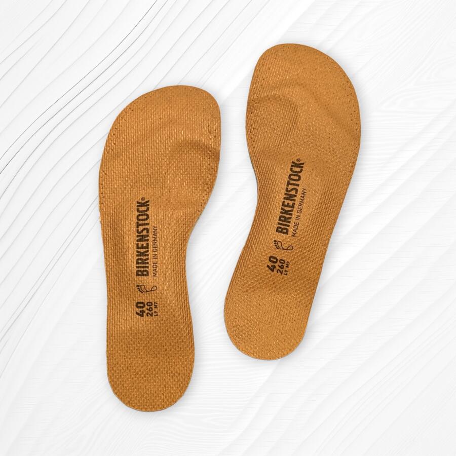 2024.4月再入荷BIRKENSTOCK ビルケンシュトック Comfort Insole Birko Tex/1001258 フルレングスインソール 中敷 フットベッドインソール ブラウン ふかふかインソール