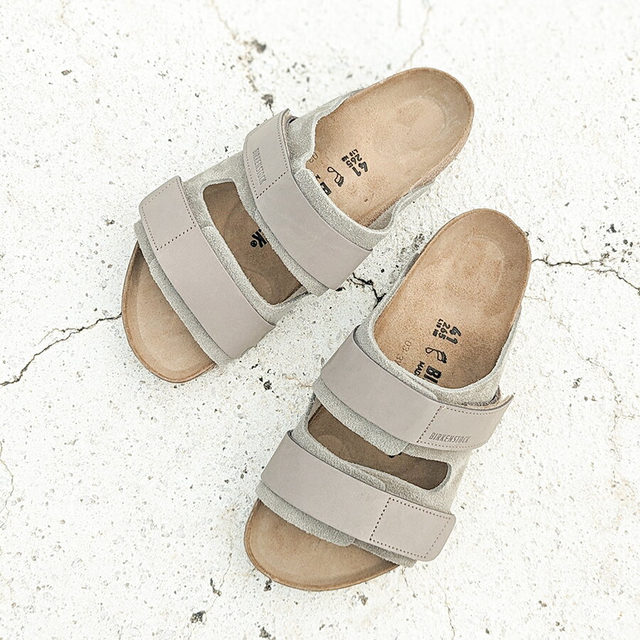 BIRKENSTOCK[ビルケンシュトック]/UJI[ウジ]/TAUPE[トープ]/1025690 レギュラー幅 サンダル 幅広 カジュアル 靴 レザー 本革 スエード メンズ