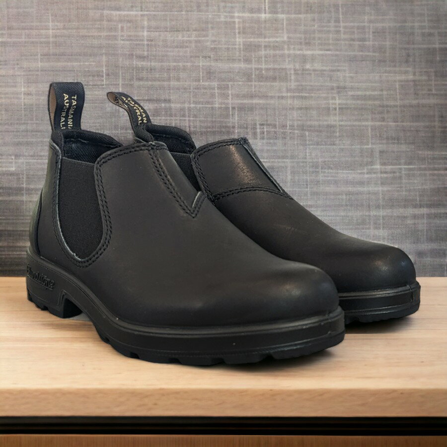 Blundstone/BS2039/BS2039009/Black 黒 サイドゴアブーツ ローカット シンプル レザー 本革 靴 レディース メンズ