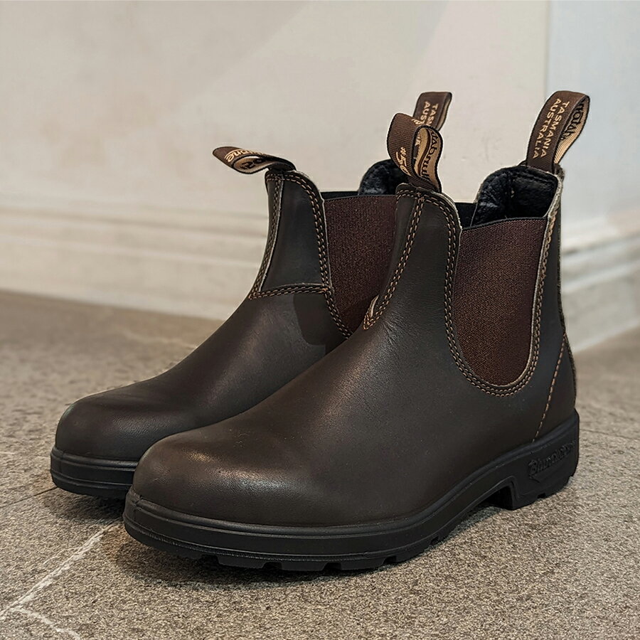 Blundstone/BS500/BS500050/Brown 茶 サイドゴアブーツ ショートブーツ シンプル レザー 本革 靴 レディース メンズ