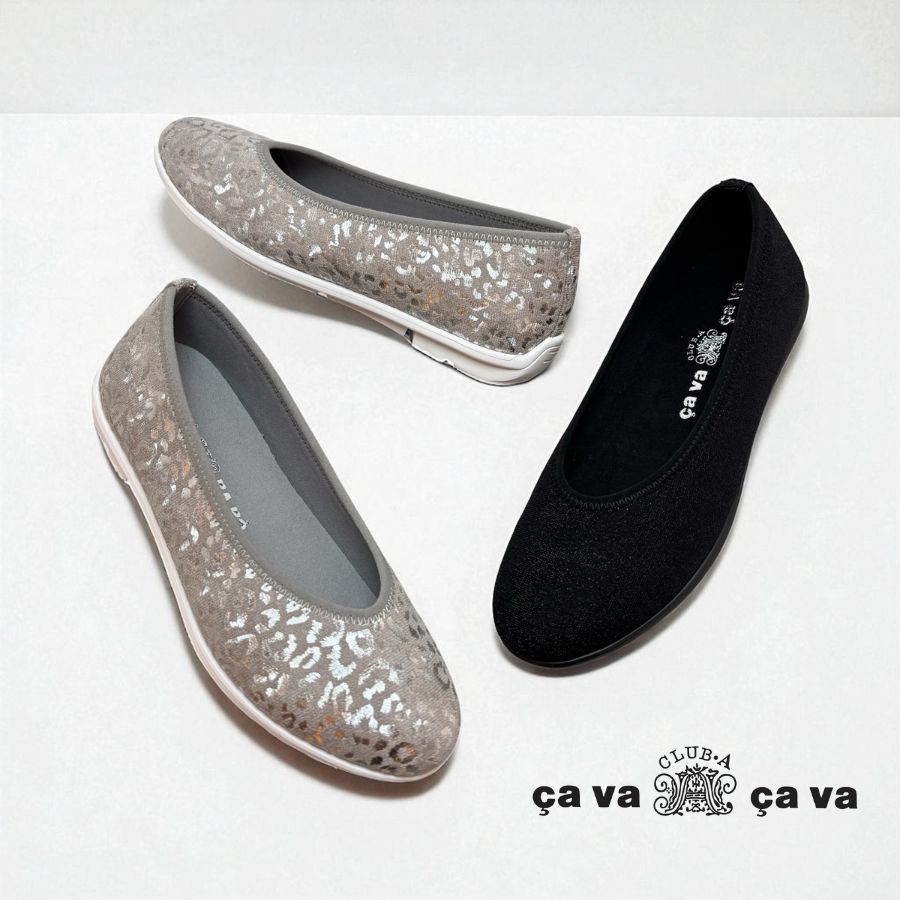 cava cava[サヴァサヴァ]/1320691 フラット シューズ バレエ 晴雨兼用 靴 レディース