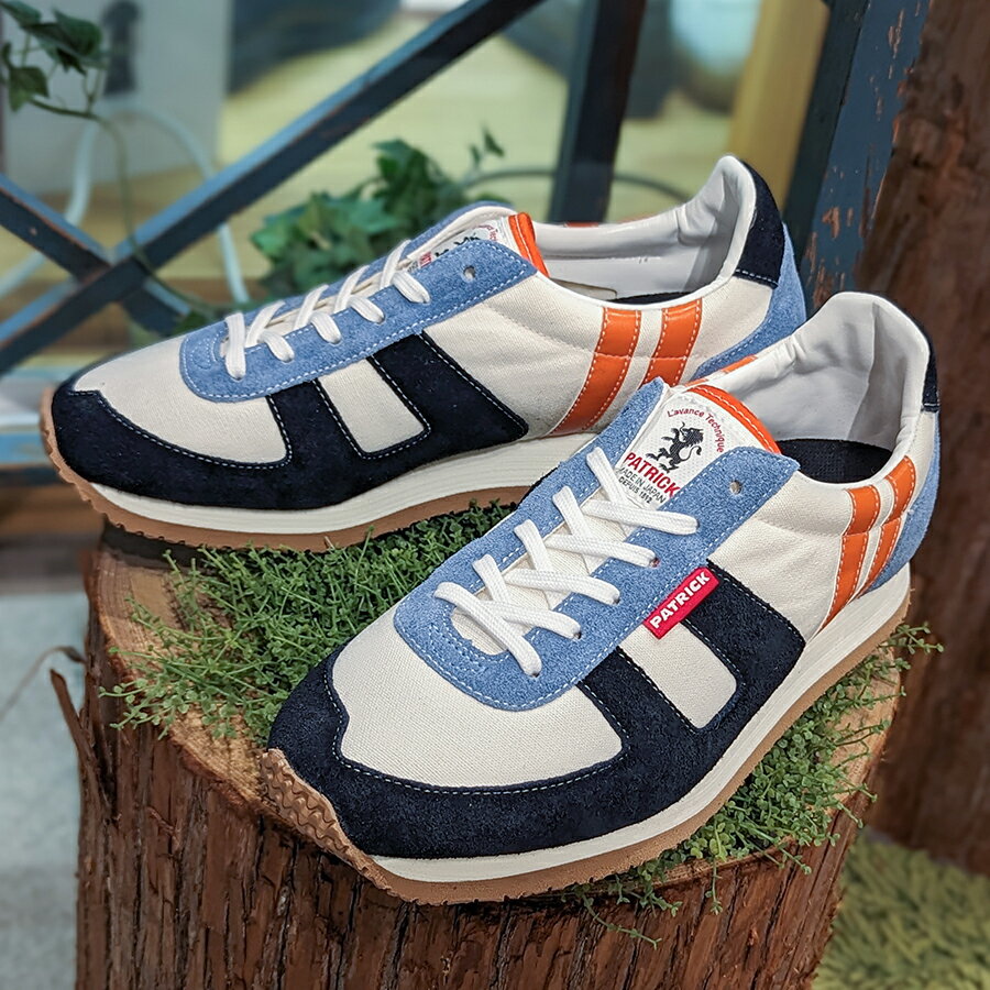 ヒモ通しお届け PATRICK[パトリック]/CALIFORNIE-CV[カリフォルニー]/NV[ネイビー]/505402 スニーカー カジュアル レザー 本革 靴 レディースのサムネイル