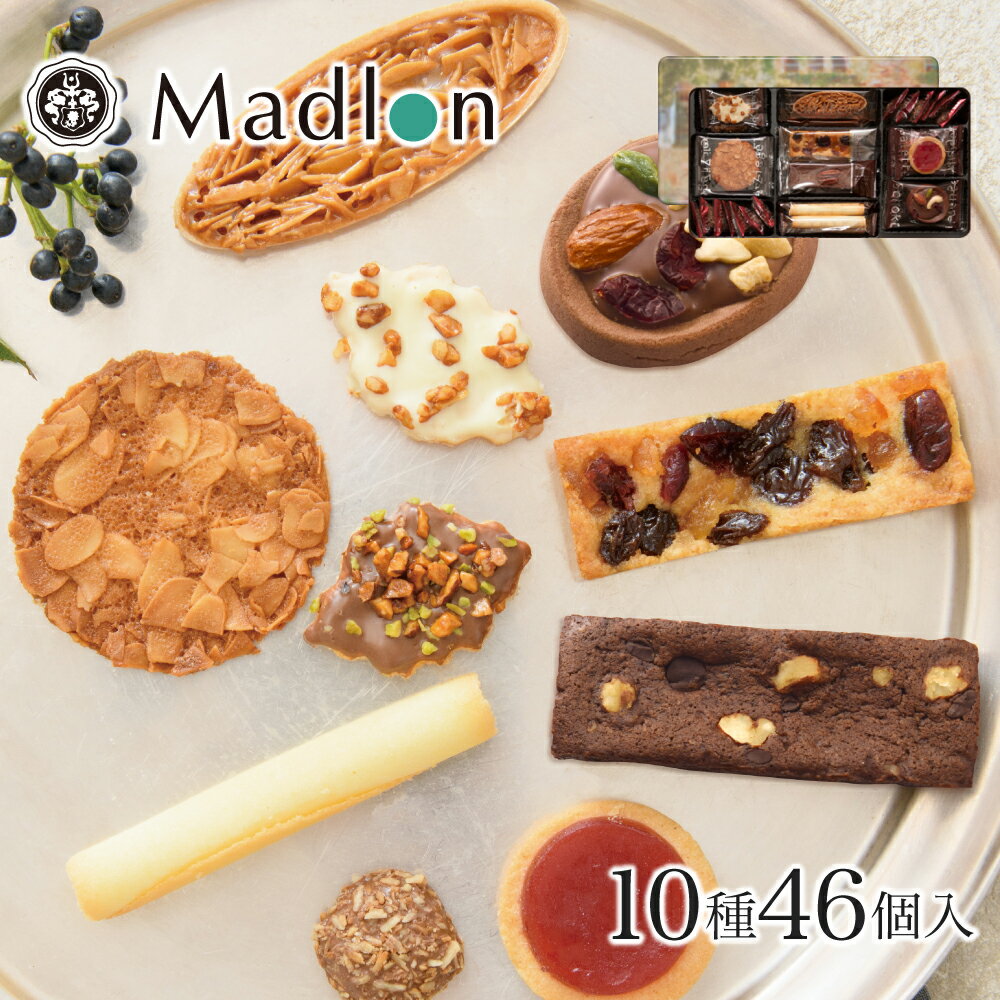 【ポイント5倍 2月16日 1:59まで】バレンタイン 2021 エル・マドロン コンディトライ 2号 クッキー詰め合わせ 10種類46個入 | お菓子 ギフト 洋菓子 日持ちする スイーツ 缶入り 女性 焼き菓子 おしゃれ お礼 結婚 景品 退職 内祝い ミニ 引出物 挨拶 プレゼント お祝い