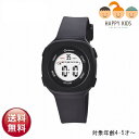 【送料無料】MINGRUI キッズ&レディース まるしかくデジタル腕時計【ブラック】 レディースウオッチ 子供腕時計 レクタングル キッズウオッチ パステルカラ...